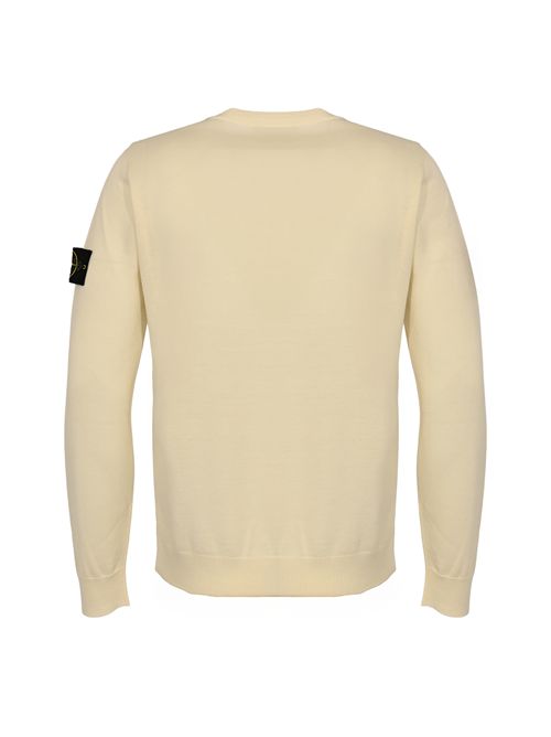 Maglione 5100071 in pura lana RWS Ivory STONE ISLAND | 5100071S00C4V0093